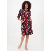 Халат Romeo Life XL,2XL,3XL,4XL,5XL  велюр 1125